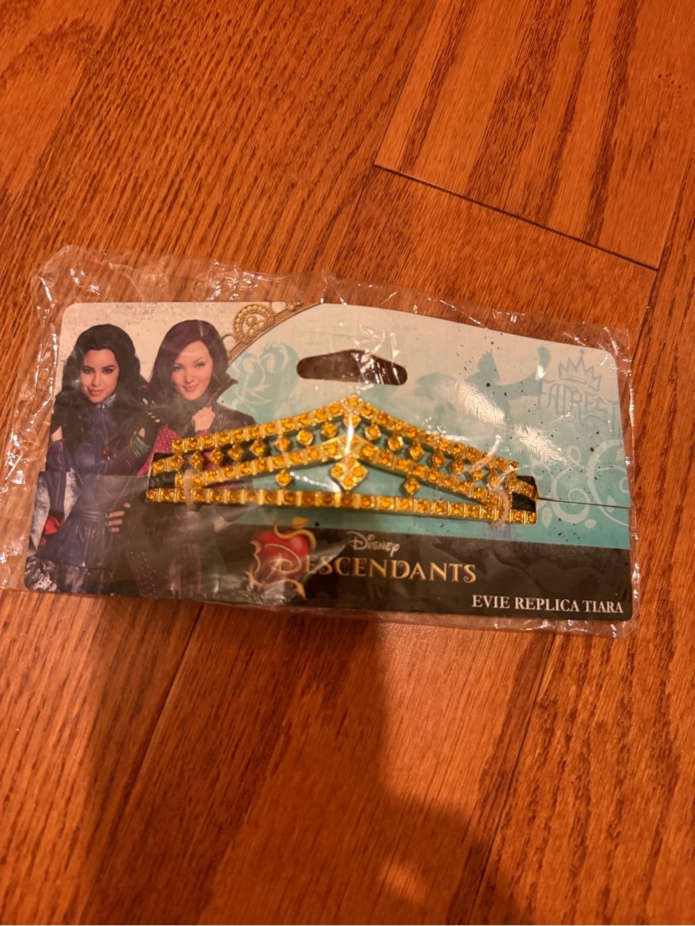 Disney Descendants Evie Replica Tiara - Gold color, new as pictured. Rare find